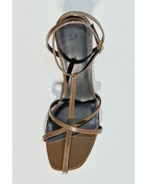 H&M Heeled Strappy Sandals - Multicolor