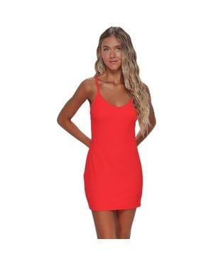 Pacifica by Sunsets Zenya Cover Up Dress - Red