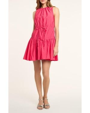 Cinq À Sept Leyla Tiered Minidress - Pink