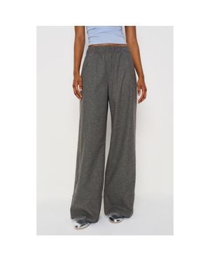 Reformation Fernando Wide Leg Pants - Gray