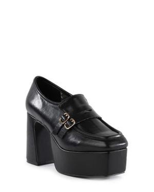 BC Footwear Peace Train Platform Pump - Black