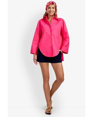 Trina Turk Olona Swing Top - Pink