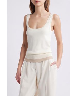 Solid & Striped The Nessa Sweater Tank - White
