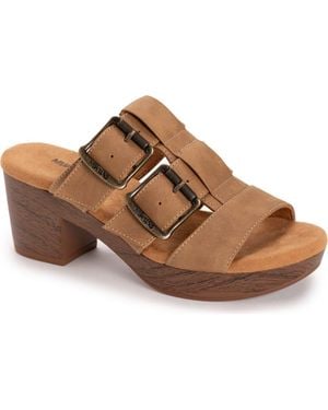 Muk Luks Myra Sandal - Brown