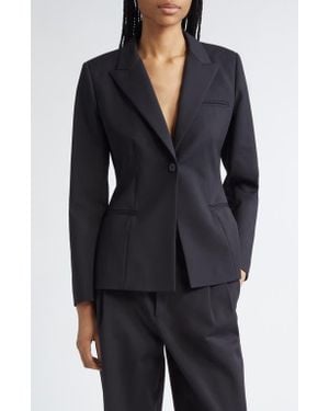 Partow Flynn Single Breasted Blazer - Black