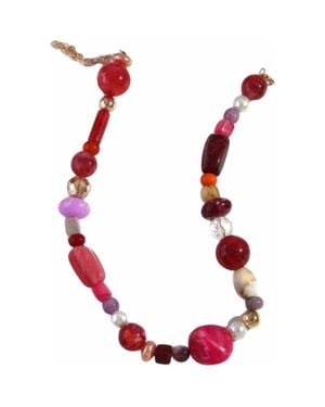 MacRae & Co Orchard Necklace - Red