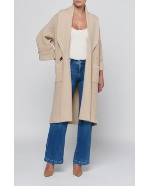 L'Agence Orielle Long Cardigan - Blue