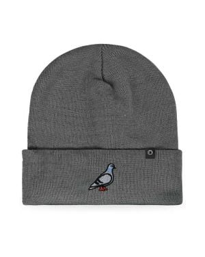 Alix Pigeon Beanie Cap - Gray