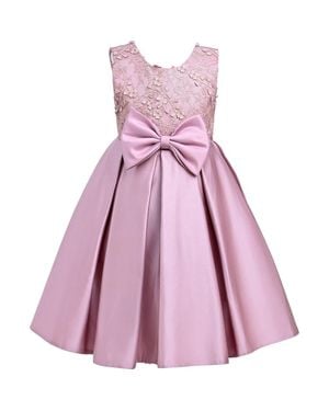 Tulle Hampton Dress - Purple