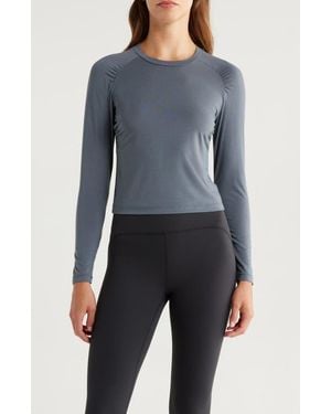 Free Fly Elevate Long Sleeve Performance T-Shirt - Blue