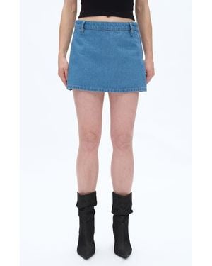 Bayeas Denim Miniskirt - Blue