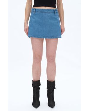 Bayeas Denim Miniskirt - Blue