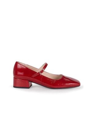 Menina Step Clotilda Mary Jane - Red