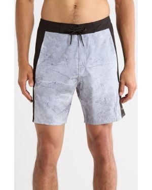 Saint Studio Peninsula Board Shorts - Blue