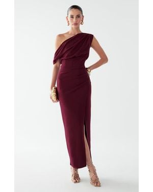 BWLDR Rhodia Midi Dress - Red