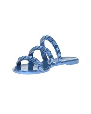 Carmen Sol Maria 3 Strap Sandal - Blue