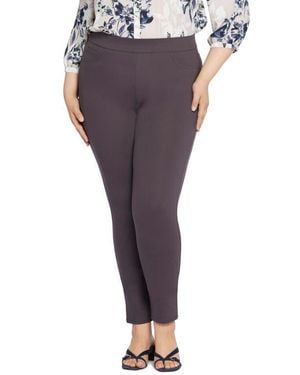 NYDJ Sculpt-Her Modern Ponte Leggings - Multicolor