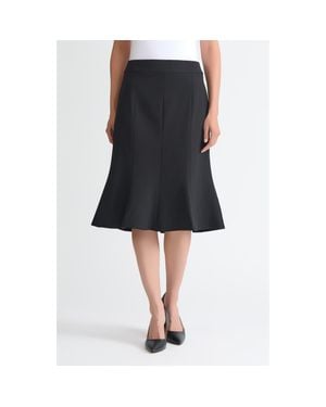 Kasper Trumpet Skirt - Black