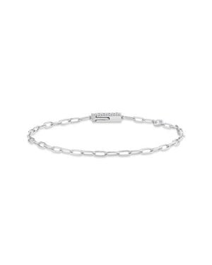 Crislu Layer Up Paperclip Chain Bracelet - Multicolor