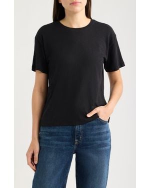 Bella Dahl Relaxed Crewneck T-Shirt - Black