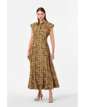 Nicholas Romina Dress - Metallic