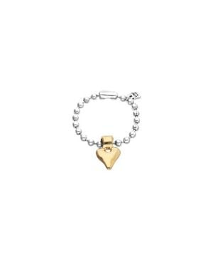 Uno De 50 Ball Bracelet Plated - White