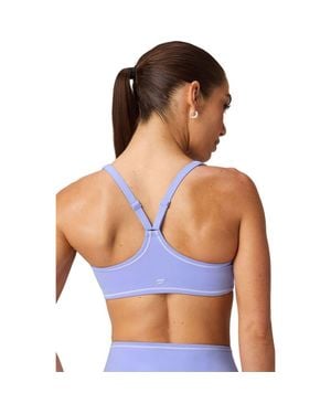 Fabletics Pureluxe Push-Up Low Impact Bra - Blue