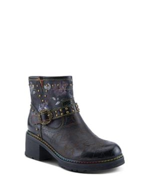 Spring Step Branchout Platform Bootie - Black