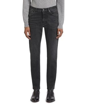 ZEGNA City Fit Nonstretch Denim Jeans in Red for Men | Lyst
