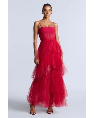 Designer Bcbgmaxazria Embroidered Tulle Ruffle Dresses for Women - Up to 60% off | Lyst Designer Bcbgmaxazria Embroidered Tulle Ruffle Dresses for Women - Up to 60% off | Lyst