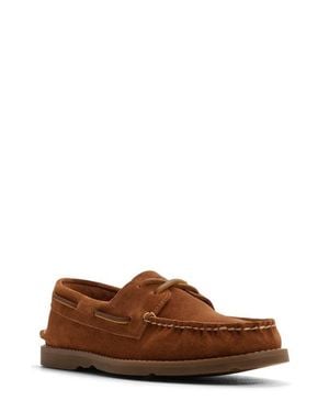 Sperry Top-Sider Authentic Original 2-Eye Ripple Boat Shoe - Brown