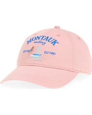 Treasure & Bond Embroidered Baseball Cap - Pink