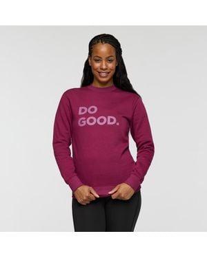 COTOPAXI Do Good Crew Sweatshirt - Red