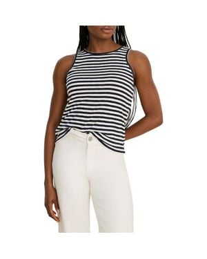 NIC+ZOE Stripe Cape Rib Tank - Multicolor