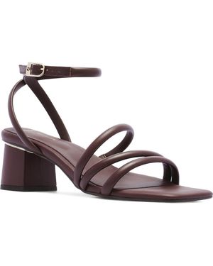 Frankie Ramsay Block Heel Sandal - Brown