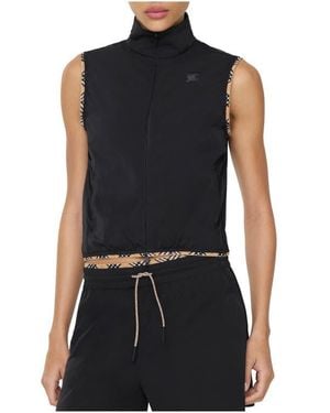 Burberry Stretch Nylon Gilet - Black
