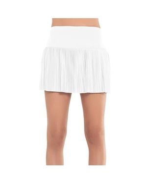 K-swiss Pleated 14.5 Inch Tennis Skirt - White