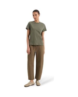 Pact Organic Cotton Softspun Essential Crewneck Tee - Green