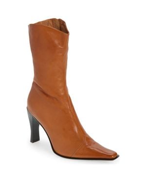 Jeffrey Campbell Be Bold Bootie - Brown