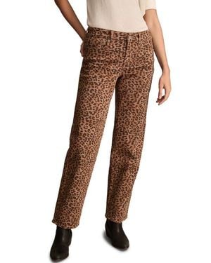 Lucky Brand Legend Baggy Straight Leg Jeans - Brown