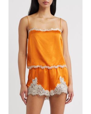 Doen Loure Lace Camisole - Orange