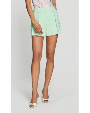 Generation Love Willa Lightweight Crepe Shorts - Green
