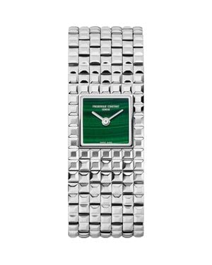 Frederique Constant Classics Manchette Malachite Bracelet Watch, 20Mm X 25.7Mm - Green
