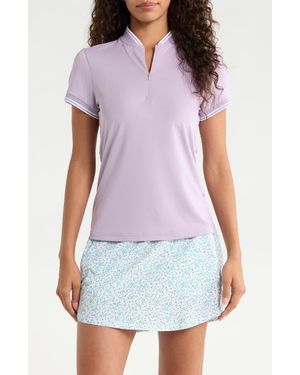 Swannies Tara Half Zip Top - Pink
