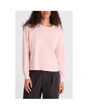 Madewell The Relaxed Crewneck Sweatshirt - Pink