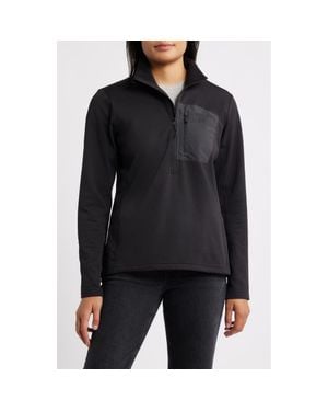 Helly Hansen Versalite Grid Fleece Half Zip Pullover - Black