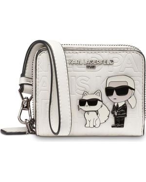 Karl Lagerfeld Meribel Wallet - Metallic