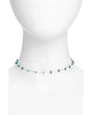 VIDAKUSH Stone Choker - White