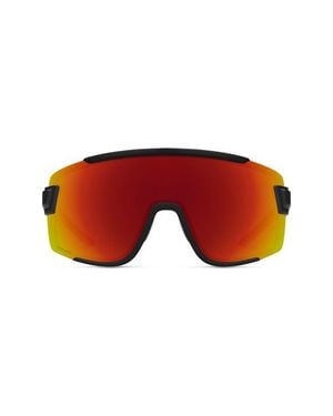 Smith Wildcat 135Mm Chromapop Shield Sunglasses - Red
