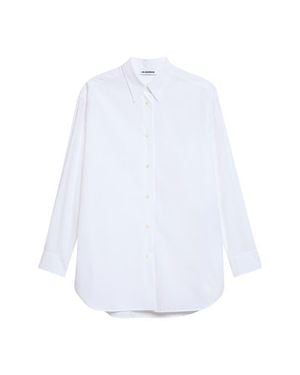 Jil Sander Cotton Long Sleeve Shirt - White